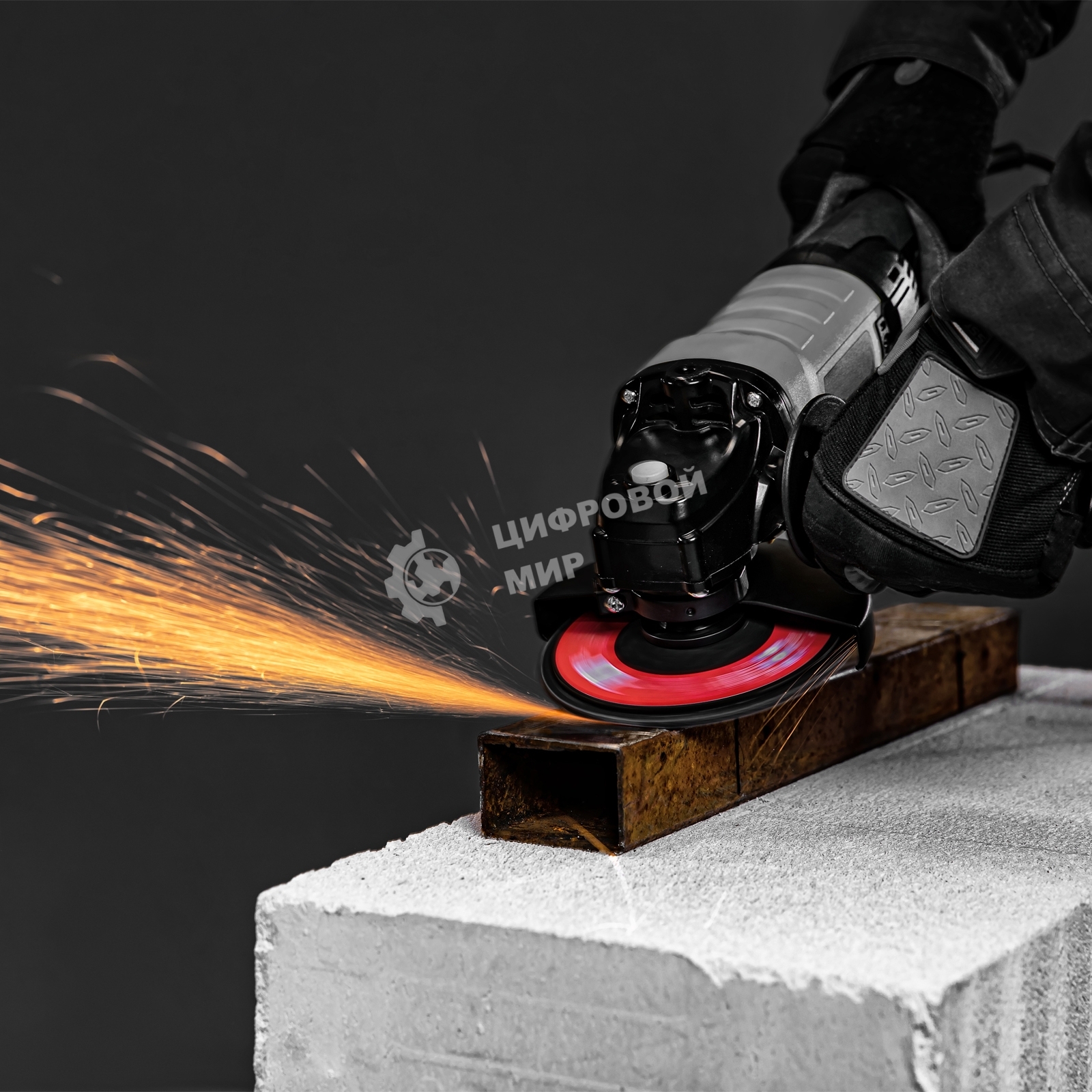 Круг лепестковый торцевой Matrix, P 80, 125 х 22,2 мм