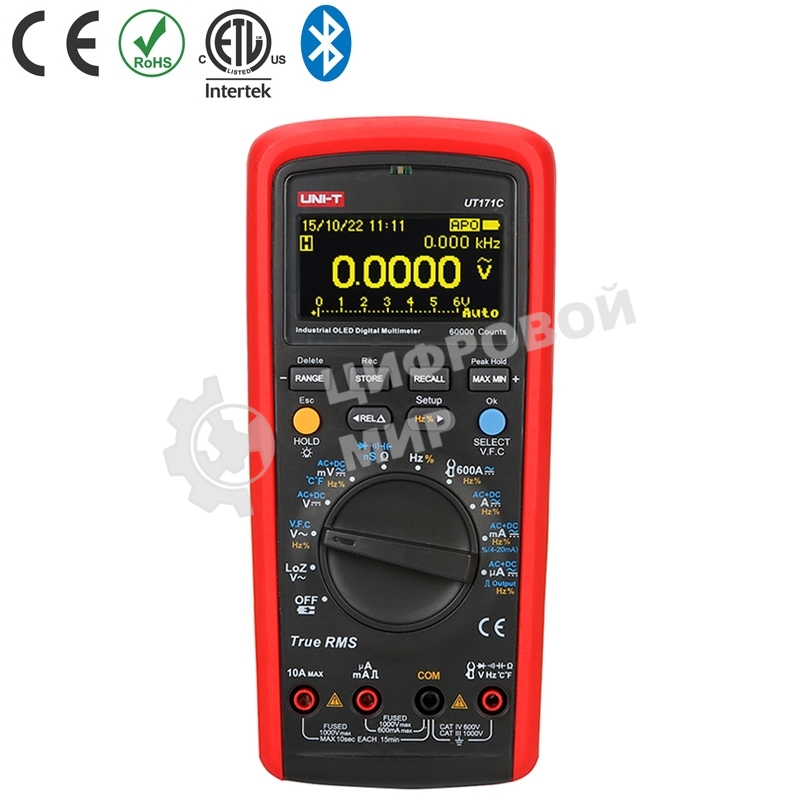 Промышленный цифровой мультиметр UNI-T UT171C