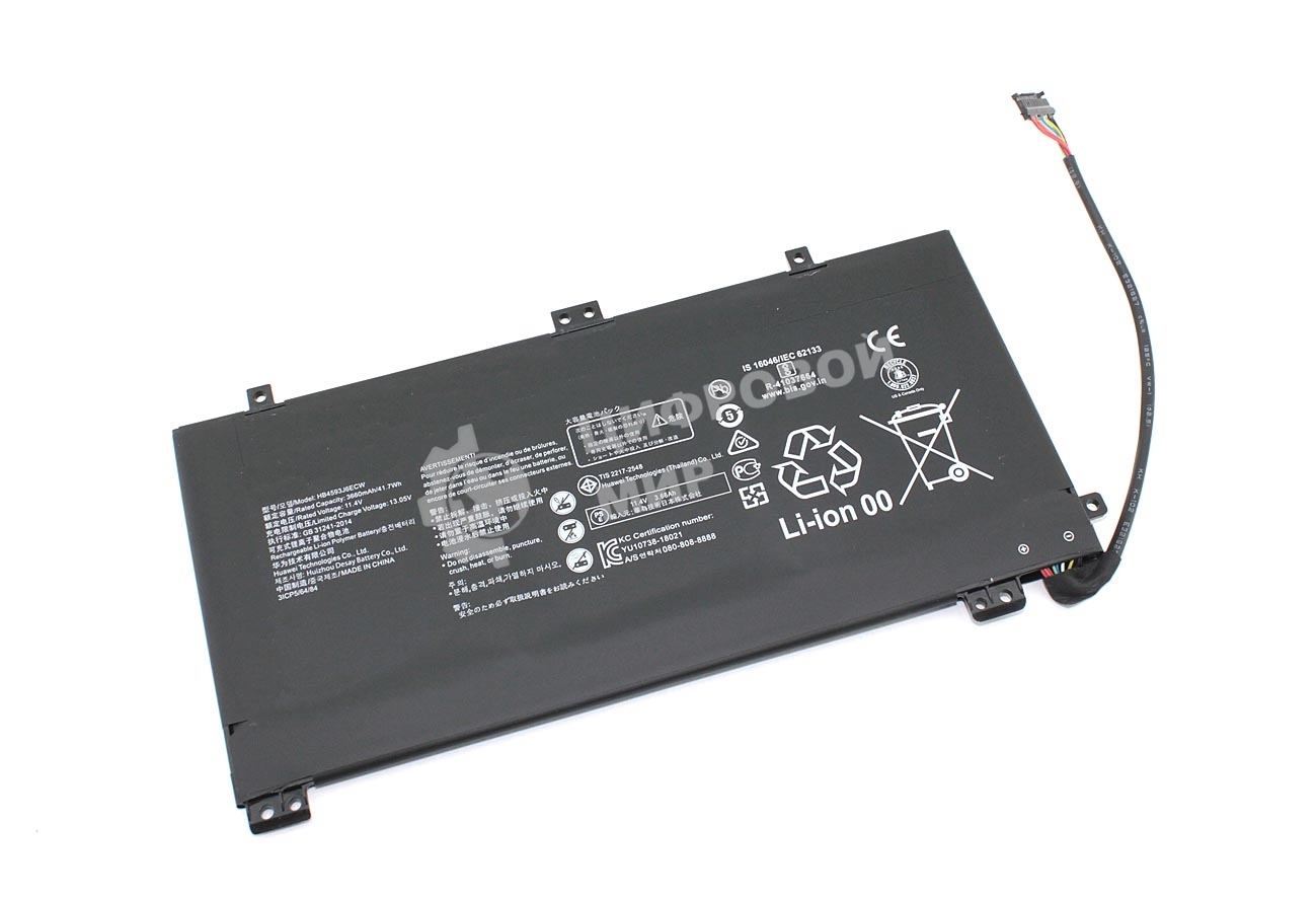 Аккумуляторная батарея для ноутбука Huawei MateBook13 2020 (HB4593J6ECW) 11.4V 3660mAh