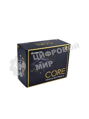 Блок питания Chieftec Core BBS-500S Retail (BBS-500S), 500Вт, 80 PLUS Gold, 120мм, черный