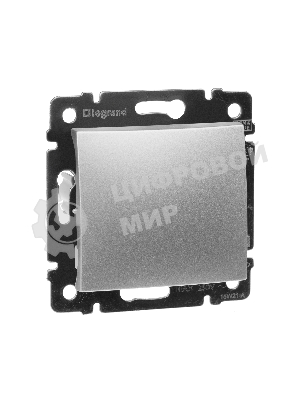 Переключатель Legrand 770106 2 напр. Valena (алюминий)