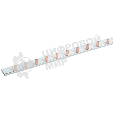 Шина соединительная Rexant типа PIN 12 штырей 1Р 63 А 22 см