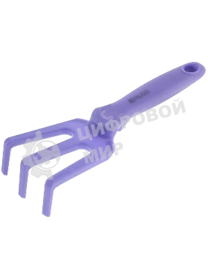 Рыхлитель Palisad 3-зубый, 75х250 мм, пластиковый, гелевая рукоятка, NYLON SOFT