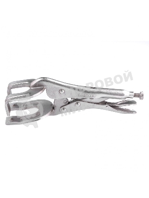 Зажим ручной Сибртех, двойной, точечная фиксация, 225 мм