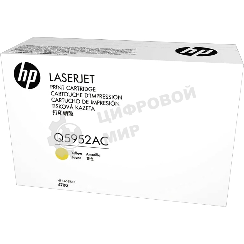 Картридж лазерный контрактный HP Q5952AC Ylw Contr LJ Toner Cartridge