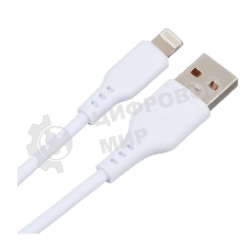 Кабель GoPower USB (M)-LIGHTNING (M) 1M 00-00018567 белый