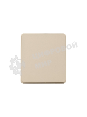 Выключатель KRANZ ROUND 1 кл проходной (переключатель) 10А с/у шелк