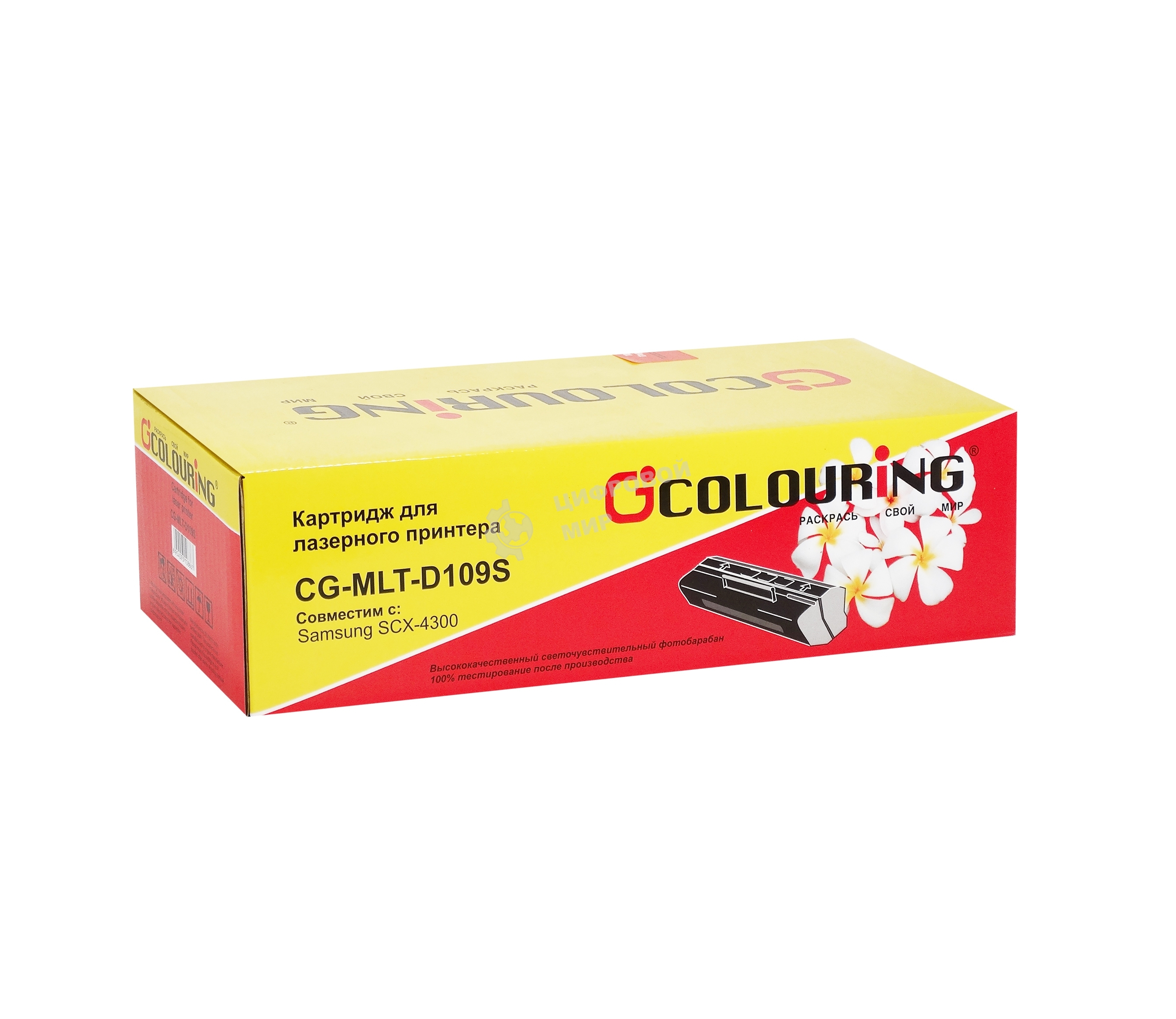Картридж лазерный Colouring CG-MLT-D109S черный (2000 стр.) для Samsung SCX-4300