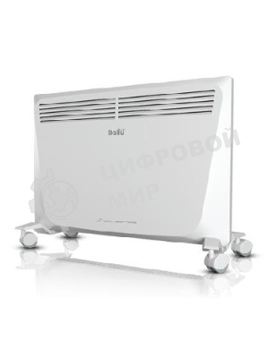 Конвектор электрический Ballu Enzo BEC/EZMR-1000 белый, 1000 Вт, 15 м2, термостат