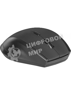 Мышь беспроводная Defender Accura MM-365 черный, 1600 dpi, радиоканал, USB, кнопки - 6