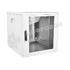 Шкаф телеком. настенный разборный 15U (600х650), съемные стенки, дверь стекло (ШРН-M-15.650)