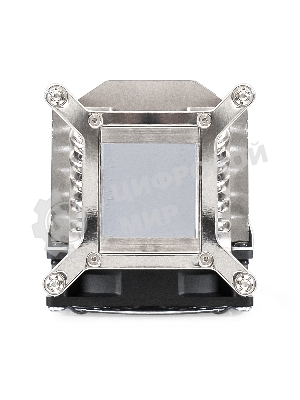 Кулер для процессора ExeGate ESNK-P0051AP4.PWM.4U.115x.Cu серебристый, 92 мм, алюминий/медь, 3800 об/мин, 44 дБ, 4 pin, 165 Вт, 125.8 мм