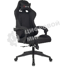 Кресло Бюрократ Zombie Predator Neo Black черный, экокожа, 120 кг, механизм качания