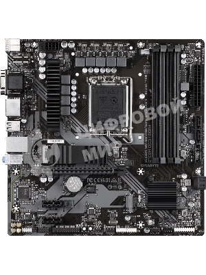 Материнская плата Gigabyte B760M DS3H DDR4, LGA 1700, Intel B760, 4xDDR4, 4xSATA, 2xM.2, 1xPCIe 4.0 x16, 2xPCIe x1, 1xHDMI, 1xDP, 1xVGA, 1x 2.5Gb LAN, 3xUSB-A 3.2 Gen 1, 1xUSB-C 3.2 Gen 2, 2xUSB-A 2.0, 3x3.5 мм, 7.1, mATX
