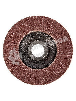 Круг лепестковый торцевой Matrix, P 100, 125 х 22,2 мм