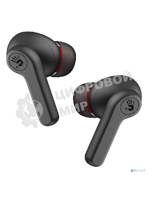 Наушники TWS A4Tech Bloody M30 черный/красный, внутриканальные, Bluetooth, до 22 ч