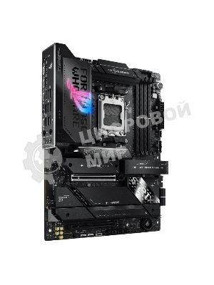 Материнская плата ASUS ROG STRIX X870E-E GAMING WIFI, AM5, AMD X870E, 4xDDR5, 4xSATA, 5xM.2, 1xPCI-E 5.0 x16, 1xPCI-E 4.0 x4, 1xHDMI, 1xUSB-C 3.2 Gen 2, 1xUSB-C 3.2 Gen 2x2, 2xUSB-C 4.0, 1x 5Gb LAN, 9xUSB-A 3.2 Gen 2, 2x3.5 мм, TOSLINK, 1xWi-Fi 7, ATX