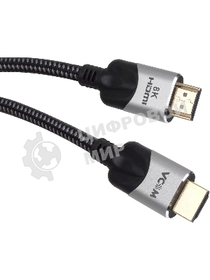 Кабель VCOM CG865-2M HDMI 19M/M,ver. 2.1, 8K@60 Hz 2 м VCOM CG865-2M