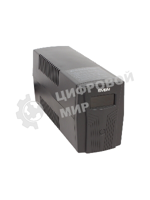 Источник бесперебойного питания SVEN Pro 650 650VA/390W LCD, USB, RJ-45 (2 EURO)