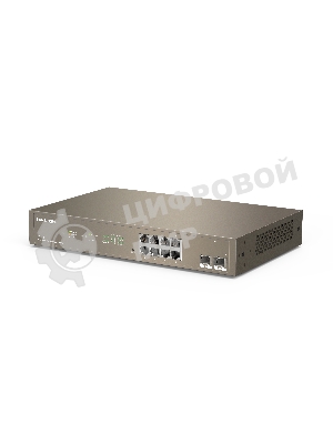 Коммутатор управляемый IP-COM G3310F, настенный, 1000 Мбит/сек, 8 port, SFPx2