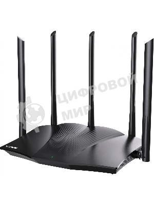 Двухдиапазонный гигабитный Wi-Fi 6 роутер Tenda TX12 Pro AX3000, до 574 Мбит/с на 2,4 ГГц + до 2402 Мбит/с на 5 ГГц