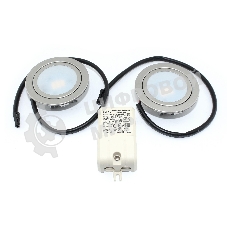 Комплект для замены светильника FT8251 для вытяжек Elikor на светодиодный (БП + 2 светильника)