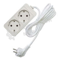 Удлинитель 2х3 м с заземл. 16А IP20 3.5 кВт Союз 481S-6203