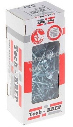 Саморез для тонкого метал. листа 4.2х32 (уп. 200 шт) коробка Tech-Krep 102142
