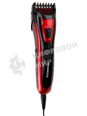 Машинка для стрижки Starwind SHC 4470 красный 3Вт (насадок в компл:2шт)