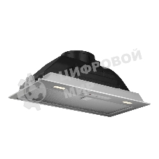 Вытяжка встраиваемая Elikor Casper 52Н-450-П3Д нержавеющая сталь, 52.2 см, 450 куб. м/ч, 55 дБ