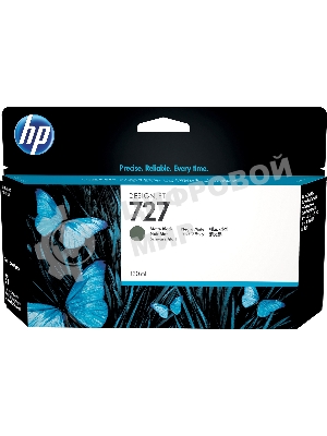 Картридж струйный HP 727 B3P22A черный матовый для HP DJ T920/T1500 (130мл)