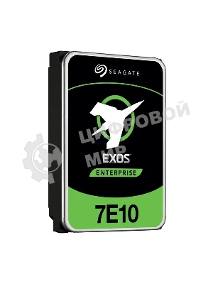Жесткий диск SEAGATE HDD Server Exos 7E10 512E/4kn (3.5'/ 10Tb/ SAS 12Gb/s/7200rpm)