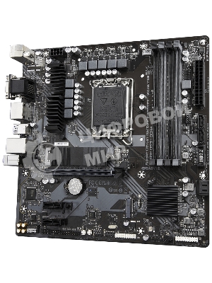 Материнская плата Gigabyte B760M DS3H DDR4, LGA 1700, Intel B760, 4xDDR4, 4xSATA, 2xM.2, 1xPCIe 4.0 x16, 2xPCIe x1, 1xHDMI, 1xDP, 1xVGA, 1x 2.5Gb LAN, 3xUSB-A 3.2 Gen 1, 1xUSB-C 3.2 Gen 2, 2xUSB-A 2.0, 3x3.5 мм, 7.1, mATX