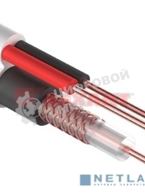 Кабель ККСВ-В+2х0,5 мм (бухта 305 м) белый Rexant