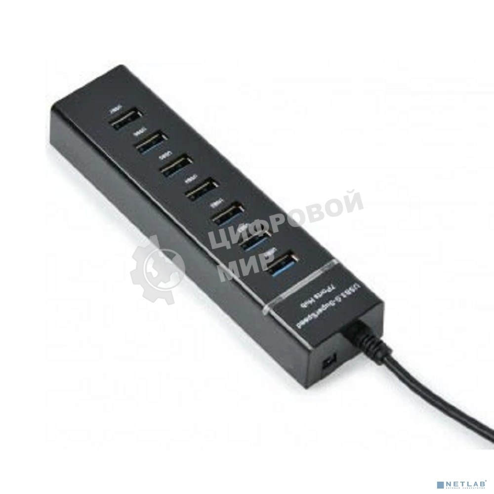 Док-станция USB KS-is KS-569A 7xUSB 3.0 F в USB 3.0 Type A M с блоком питания