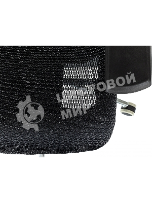 Кресло руководителя Бюрократ MC-912-H черный, сетка с подголов. крестов. металл хром