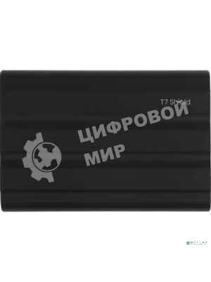 Внешний SSD Samsung T7 Shield, 1TB, USB 3.2 Gen 2 Type-C, R/W 1050/1000, черный