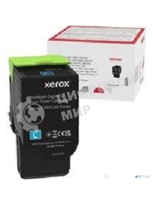 Картридж лазерный Xerox C310 голубой 2K (006R04361)