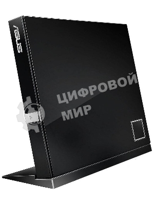 Оптический привод Blu-Ray Asus SBW-06D2X-U/BLK/G/AS черный USB slim внешний RTL