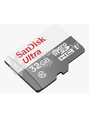 Флеш карта microSD 32Gb SanDisk microSDHC Class 10 Ultra UHS-I 100MB/s