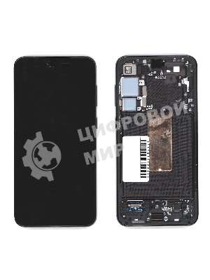Дисплей для Samsung Galaxy S23 Plus 2023 S916B в сборе с тачскрином ServicePack черный GH82-30476A