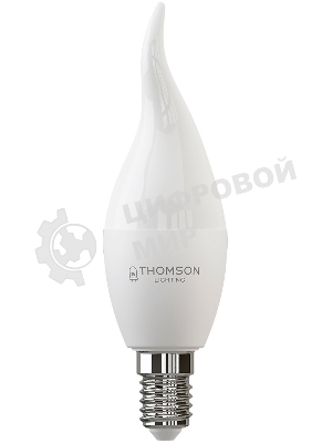 Лампа светодиодная Hiper THOMSON LED TAIL CANDLE 6W 480Lm E14 3000K TH-B2025