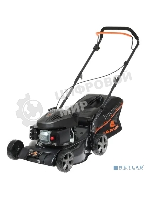 Газонокосилка CARVER LMG-2042HM бенз., 2 кВт, шир.42см колеса 6''/7'' травосб. 45л мульчиров.