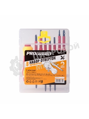 Набор отверток (8 предметов) PROconnect
