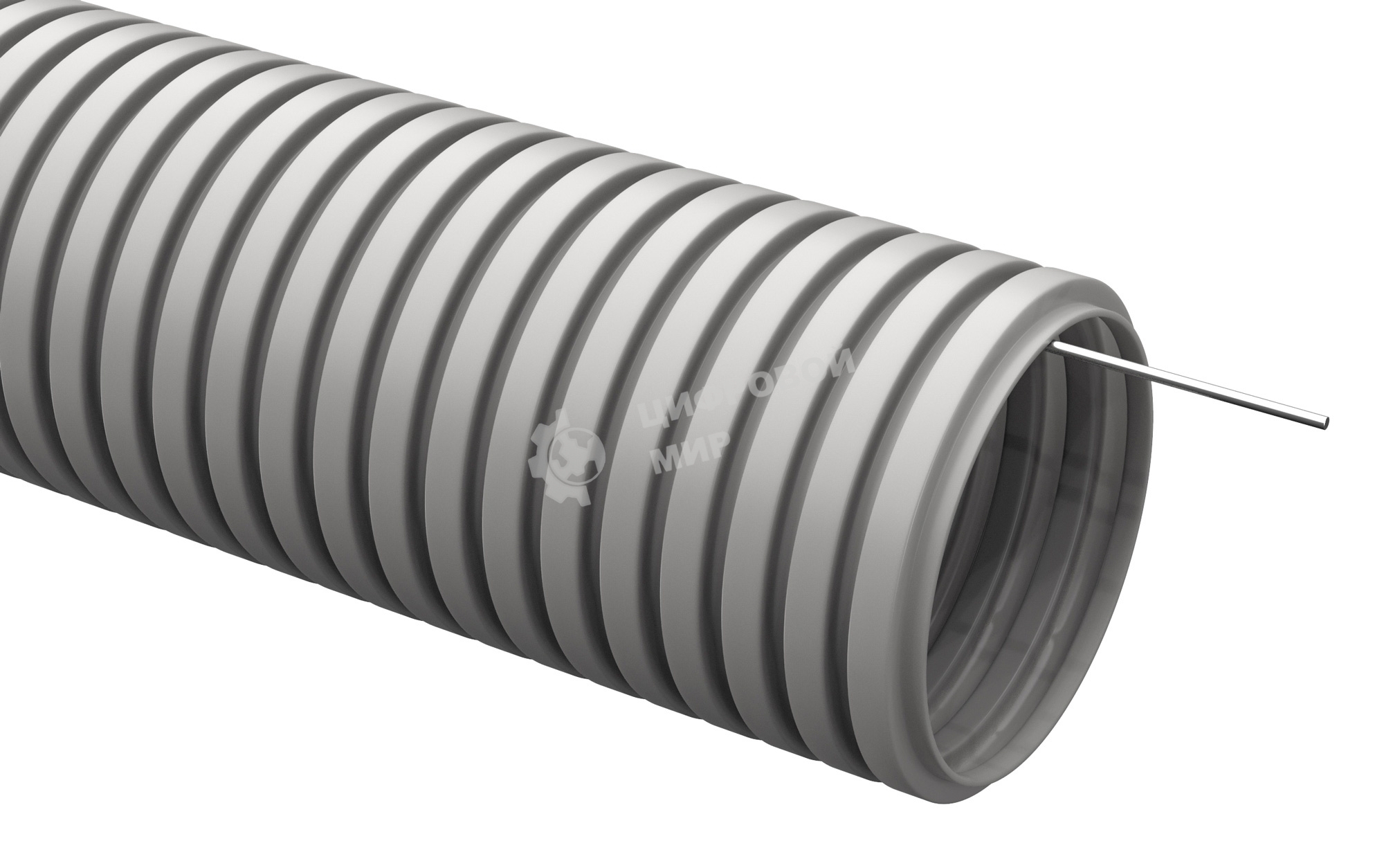 Труба гофр. IEK CTG20-25-K41-025I ПВХ d 25 с зондом (25 м)