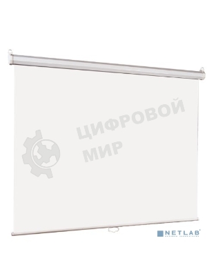 Настенный экран Lumien Eco Picture 153х203см (рабочая область 147х197 см) Matte White восьмигранный корпус, возможность потолочн./настенного крепления, уровень в комплекте, 4:3 (треугольная упаковка)