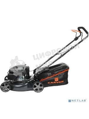 Газонокосилка CARVER LMG-2042HM бенз., 2 кВт, шир.42см колеса 6''/7'' травосб. 45л мульчиров.