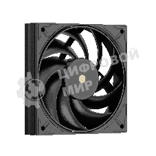 Кулер для процессора SAMA A60B (265W, 4-pin PWM, 156.5mm, 6x6mm, 2x120мм, 78CFM, 29dBA, 2200RPM, S: 1851/1700/1200/115X, AM5/AM4, черный)