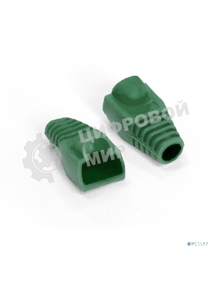 Колпачок ExeGate BC45-100-GN изолирующий для коннектора RJ-45, зеленый (100 шт)