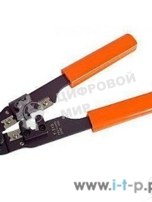 Монтажный инcтрумент Gembird T-210 Инструмент обжимной для витой пары RJ45